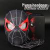 Remote-Control Spider-Man Mask with Blinking Eyes and Lights for Cosplay