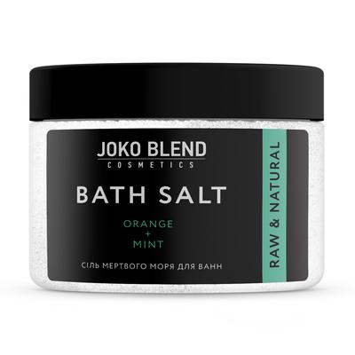 Sal do Mar Morto para Banhos Laranja-Menta 300g