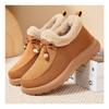 Cotton Shoes, Women's Fleece Thickened Boots, Bow Women's Boots, Cold-proof and Warm, Snow Boots, Fashionable and Versatile Booties