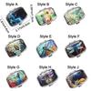 3Pcs Divided Travel Medicine Case Lovely Colored Small Pill Container  Cabinet