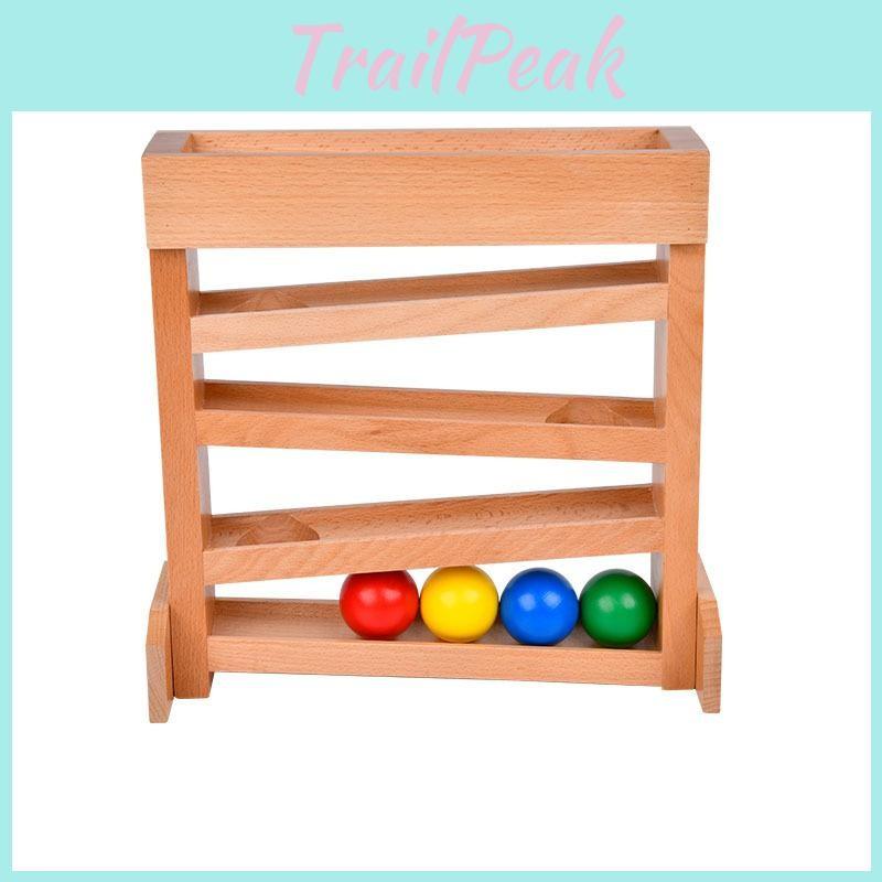 Toys Visual Tracker Toddlers Wooden Ball Track Sensory Development Supplies
