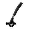 Stainless Steel Manual Can and Bottle Opener with Rubber-Plastic Handle