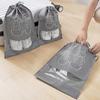 10PCS Shoe Storage Bag Non-Woven Waterproof Travel Organizer Drawstring Pouch Hanging Closet Bag for Cloth Shoe Dustproof Portable Bag