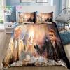 Good Omens Love Bedding Set Single Twin Full Queen King Size Bed Set Adult Kid Bedroom Bedding Gift