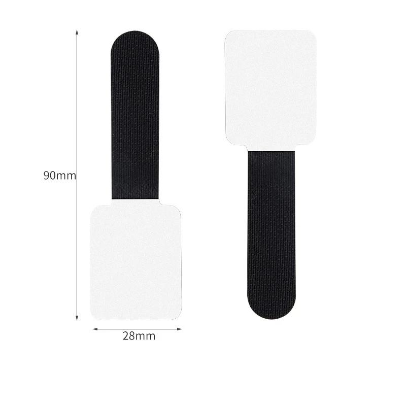 

Reusable Cable Storage Boxs Sticker Desk Organizing Adjustable Cable Holder Organizer Desktop Management Belt desk organizer 10PCS