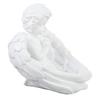 Candle Holder Ornament Cute Vintage Praying Figurine Desktop Statue for Living Room Entrance Decoration