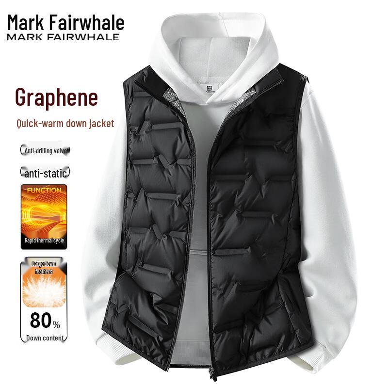 

Mark Fairwhale Men s Graphene-Lined Lightweight Down Vest 2XL