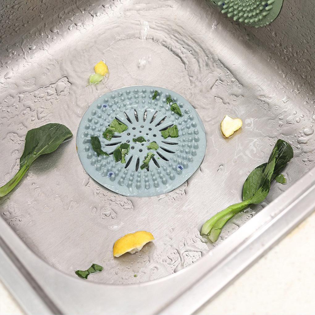 Bathroom Sink Filter Square Shower Floor Drain Bath Hair Catcher Anti Clogging Strainer Household Hotel Drainage Cover