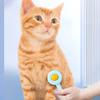 Pet Combing Brush Self Cleaning Cat Brush Massage One Click Remove Floating Hair Cat Comb Pets Grooming Tools Pet Supplies