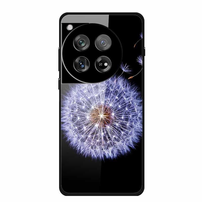 Personalized Seven-Colored Tempered Glass Phone Case for OnePlus 12 - Unisex