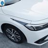ABS Front Rear Fog Lights Rearview Mirror Rain Eyebrow Cover Trim For Honda Civic 11th   2024 Carbon Fiber Accessories