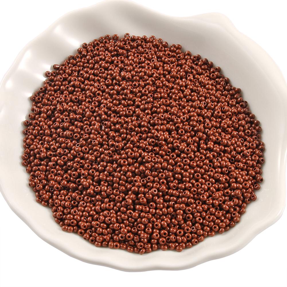 2000 τμχ/παρτίδα 2 χιλιοστών Τσέχικη γυάλινη χάντρα Γούρια Miyuki Round Loose Spacer Beads for Needlework Jewelry Making Diy Bracelet Earrings