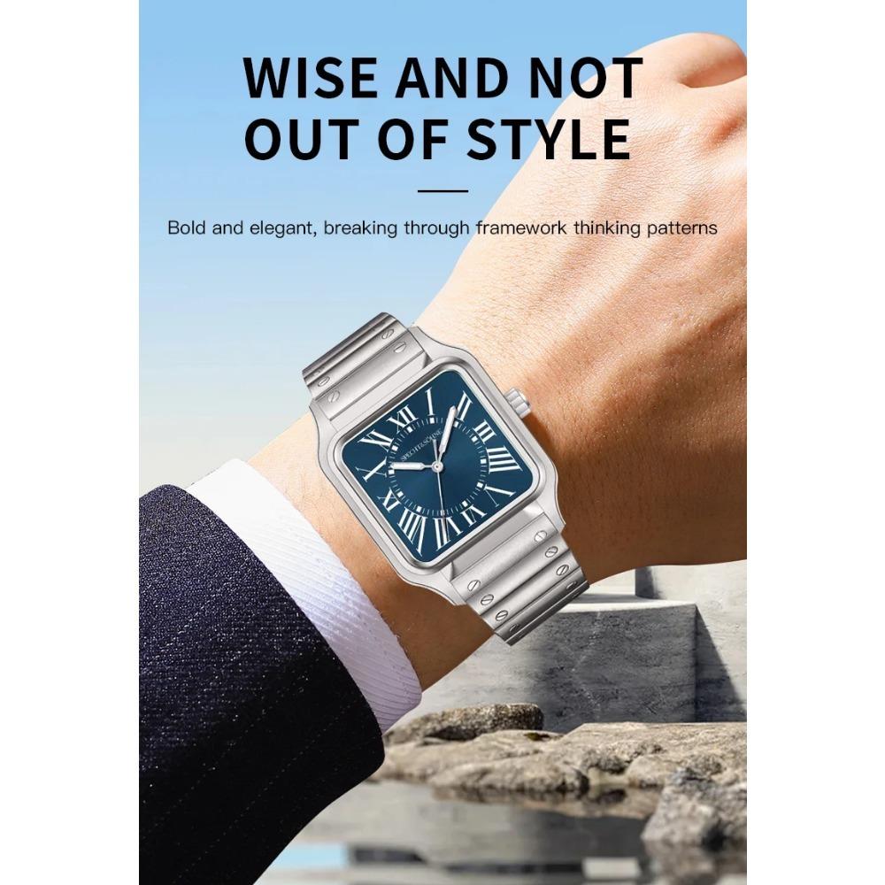 2025 New Hot Specht & Söhne Luxury 34MM Quartz Watch For Men & Women Watches Super Thin Steel Sapphire Crystal 50M Waterproof