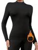 Women's Thick Plus Velvet Warm Innerwear - Sexy Tight-Fitting Base Layer for Autumn/Winter