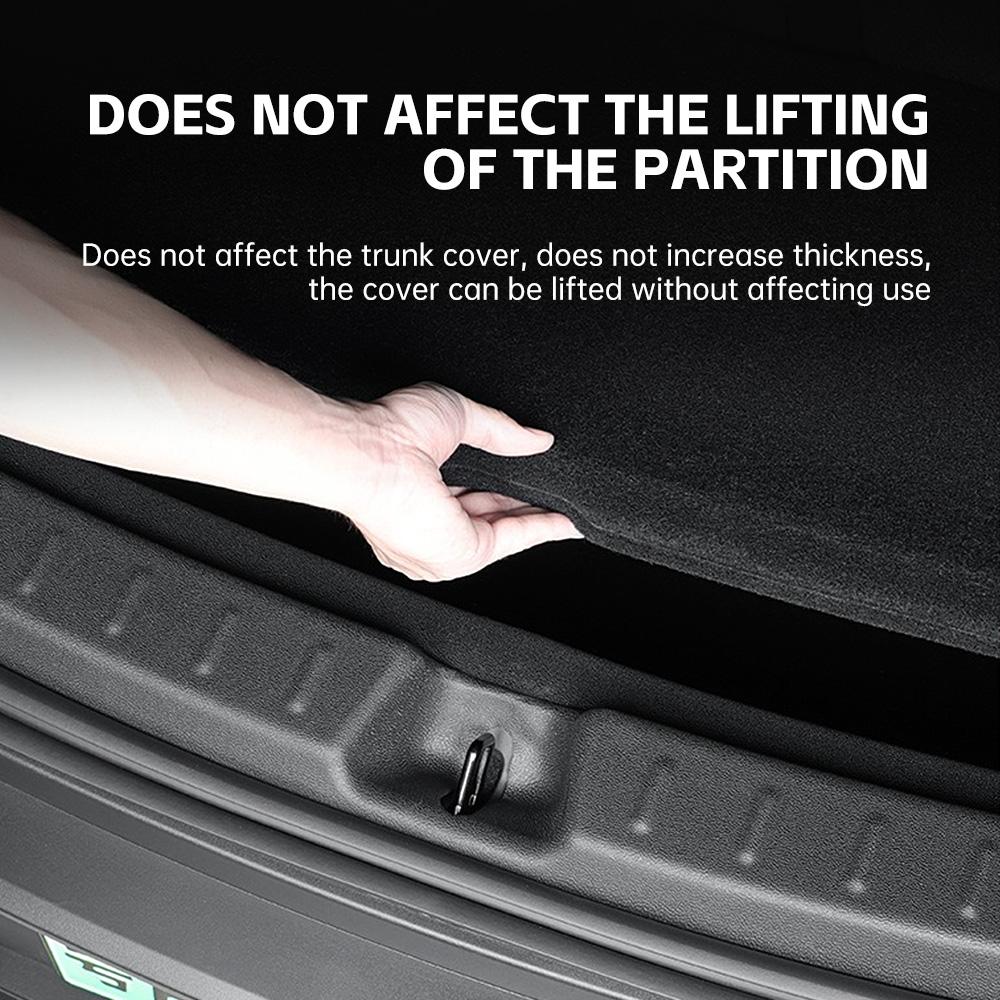 For Tesla Model Y Juniper 2025 2026 Car Tail Box Threshold Cover Protector Bumper Protective Cover Car Interior Accessories