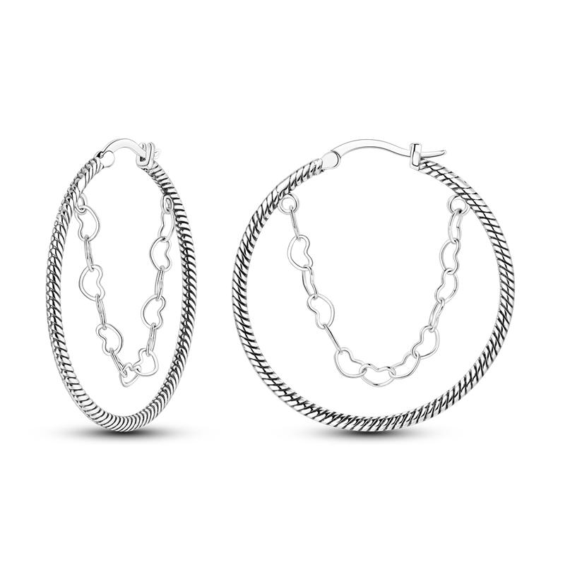 2025 New 925 Sterling copper Hoop Earrings Flowers Zircon Drop Earrings Stud For Woman Fine Birthday Wedding Party Zircon Gifts