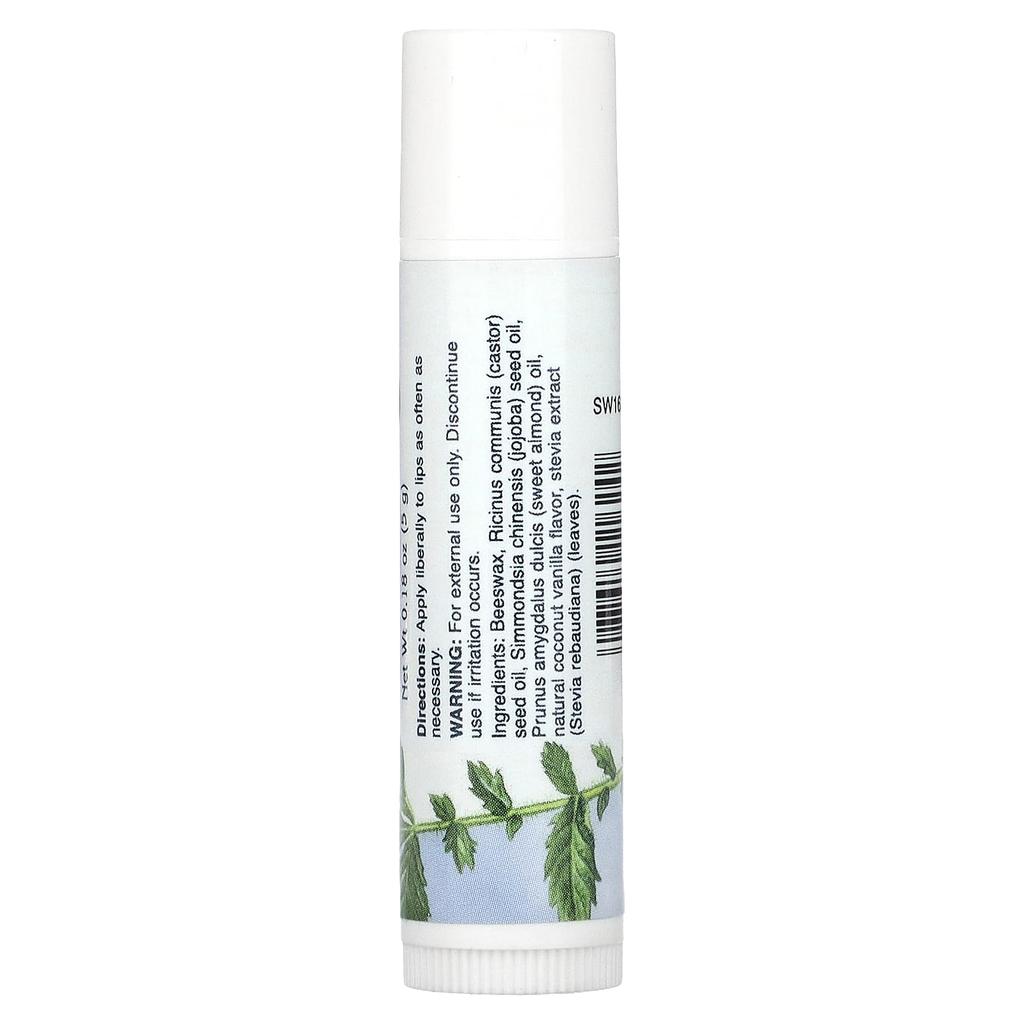 Swanson, Lip Balm, Vanilla & Coconut, 0.18 oz (5 g)