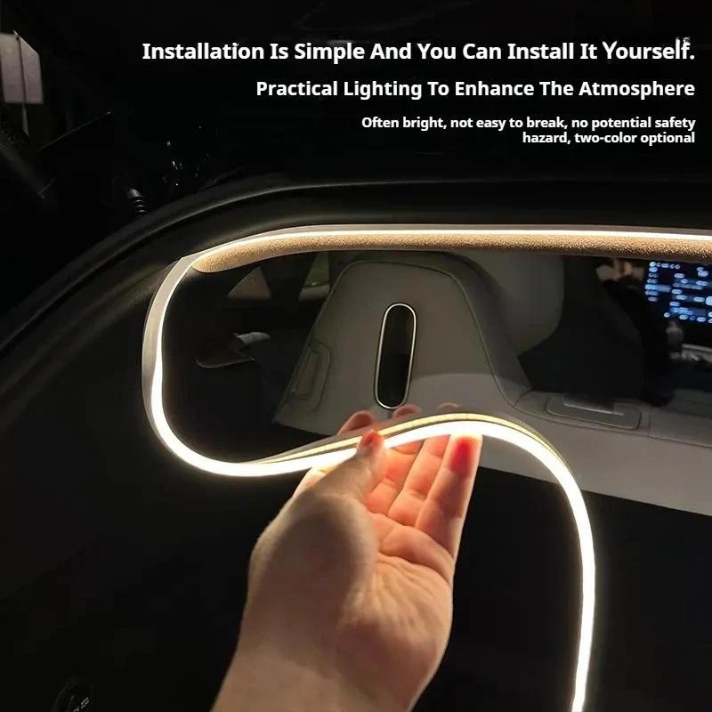 Pin-Type LED Ambient Trunk Light - Non-Destructive Install