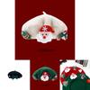 Trendy Japanese Childrens Wool Beret For Winter With Fun Christmas Motifs