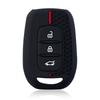 Silicone Car Remote Key Shell Case For Renault Duster Sandero Logan Clio Captur Laguna Scenic   Fob 2/3 Buttons
