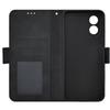 Flip Case for Oppo A38 / A18, Card Slot, Black