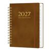 Thick Pages 2027 Weekly Planner Lightweight Spiral Planner 365-day Schedule Notebook  Work