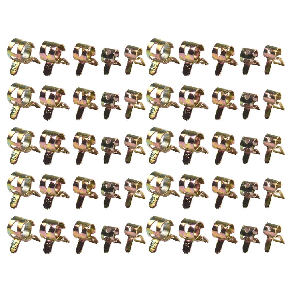 Tube Clamps Efficient Solution for Connecting For Fuel Water Line Hose Pipe Air Tube Spring Clip Clamps 5/6/7/8/9mm