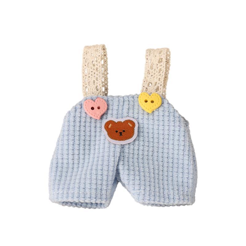 Doll Replaceable Straps Handmade Wear Resistant Multi Styles for DIY Jumpsuit Pants Doll Costume Changing Accessory