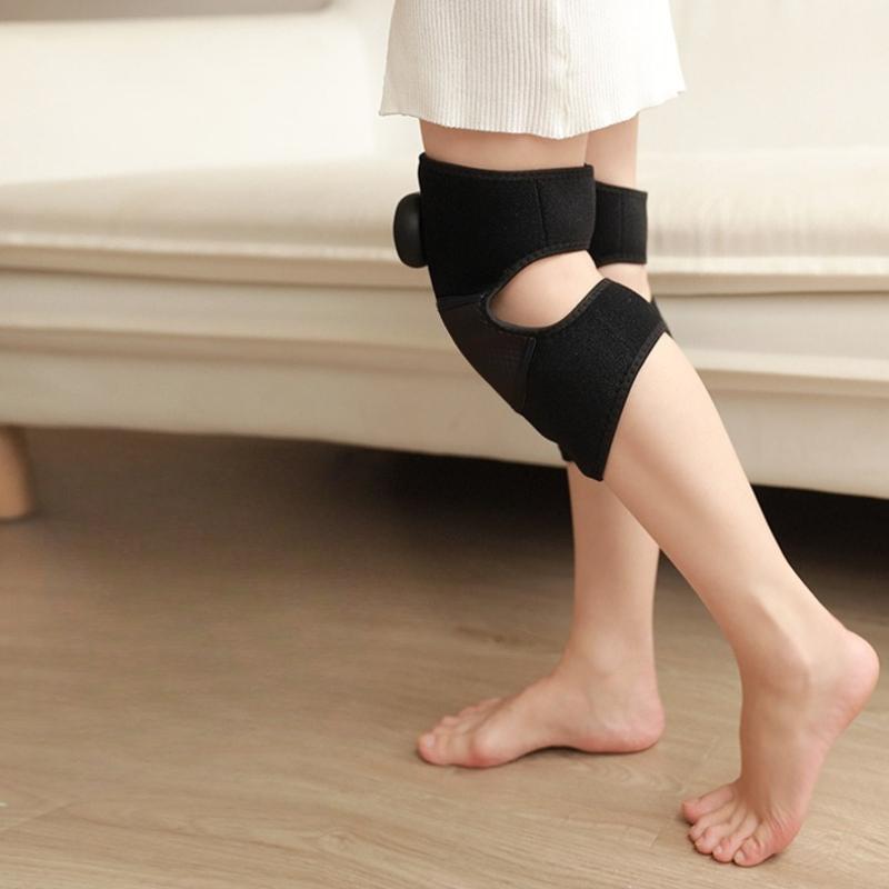1Pc Electric Heating Knee Pads Self-heating Knee Massager Keep Warm Old Cold Legs Knee Joint Hot Compress Pain Physiotherapy Artifact