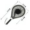 Foldable Fishing Net Outdoor Ultra-light Aluminum Alloy Catch Release Nylon Mesh Fishing Tackle