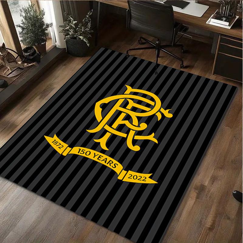 1Pc Rangers Football Club Print Rug - Home Decoration Carpet For Living Room Bedroom Flooring Computer Chair Area Rug