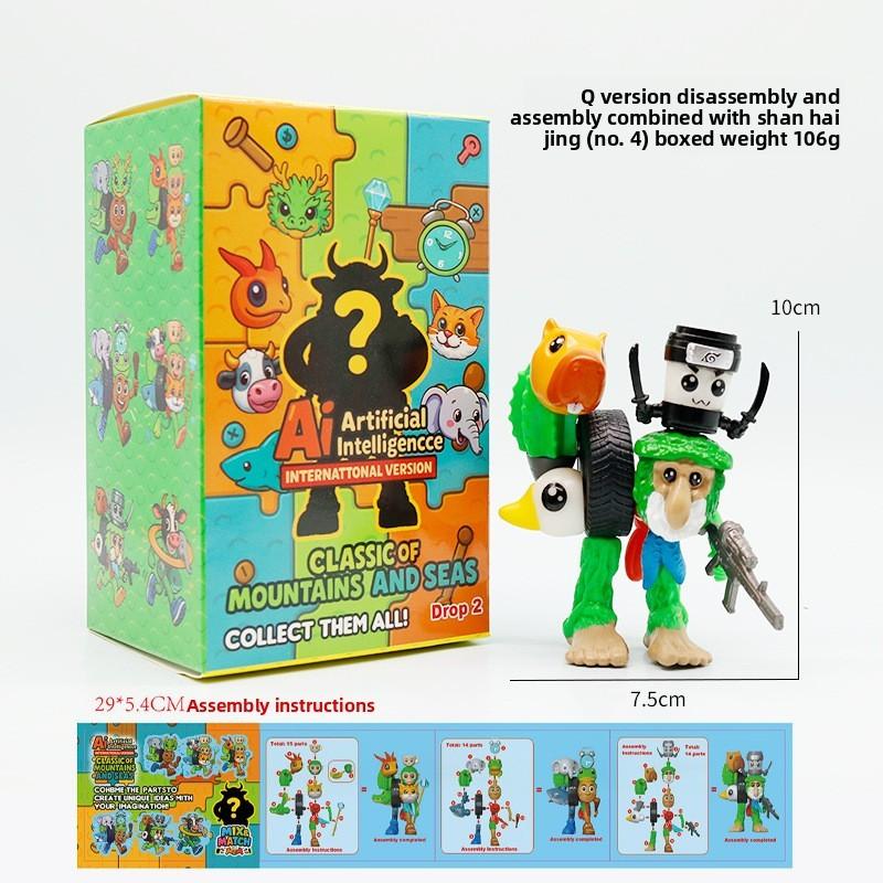 Tungtungtungsahur Creative Game Character Model Desktop Decoration Ornament