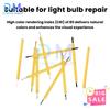 2200K/2700K/6500K DC 2,7-3,1V LED Keramikfaden 38mm Hartfaden Retro-Glühbirnen Teile für Glühbirnenreparatur DIY Beleuchtung Geringer Stromverbrauch
