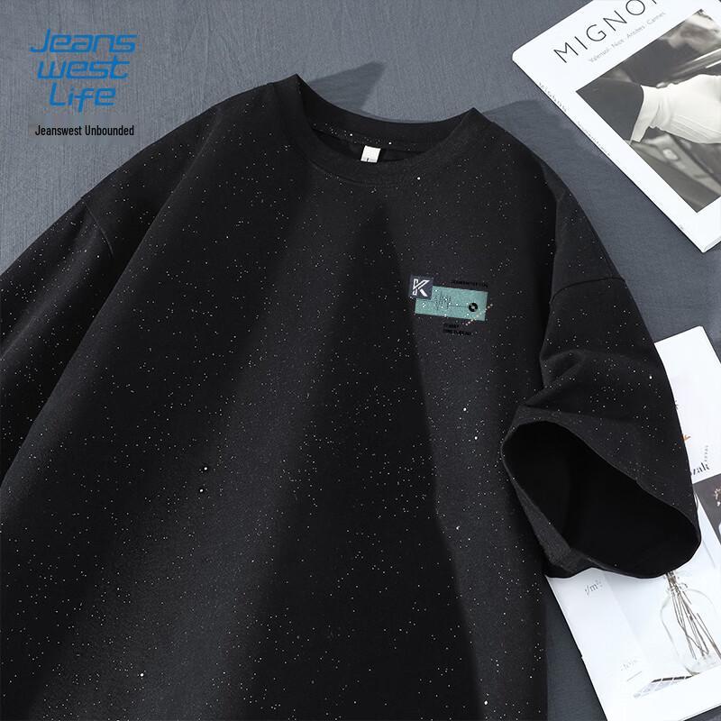 JEANSWEST LIFE Унисекс Повседневная футболка с коротким рукавом 3XL