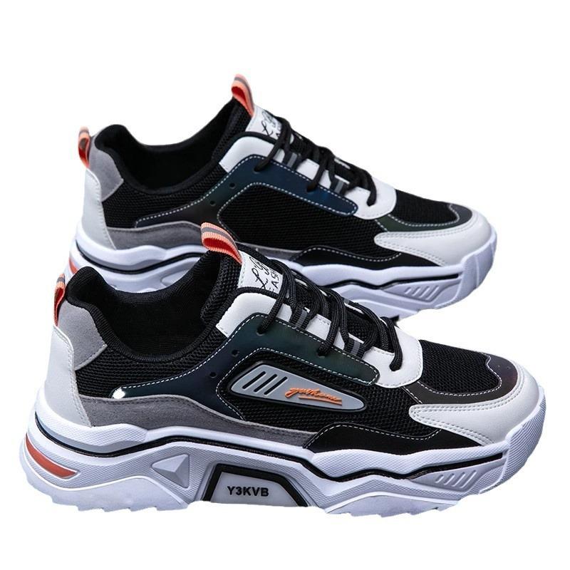 Men's shoes 2025 new autumn and winter youth sports shoes, the explosion of junior high school students increases, dad trendy shoes foreign trade