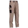 Men's Plaid Fabric Cargo Pants, Outdoor Multi-Pocket Work Trousers