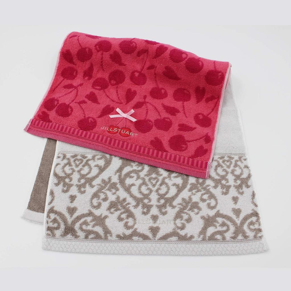 Jill Stuart Towel Museum JILLSTUART Towel Gift Pink and White Face Set, Towel, 58-3159200