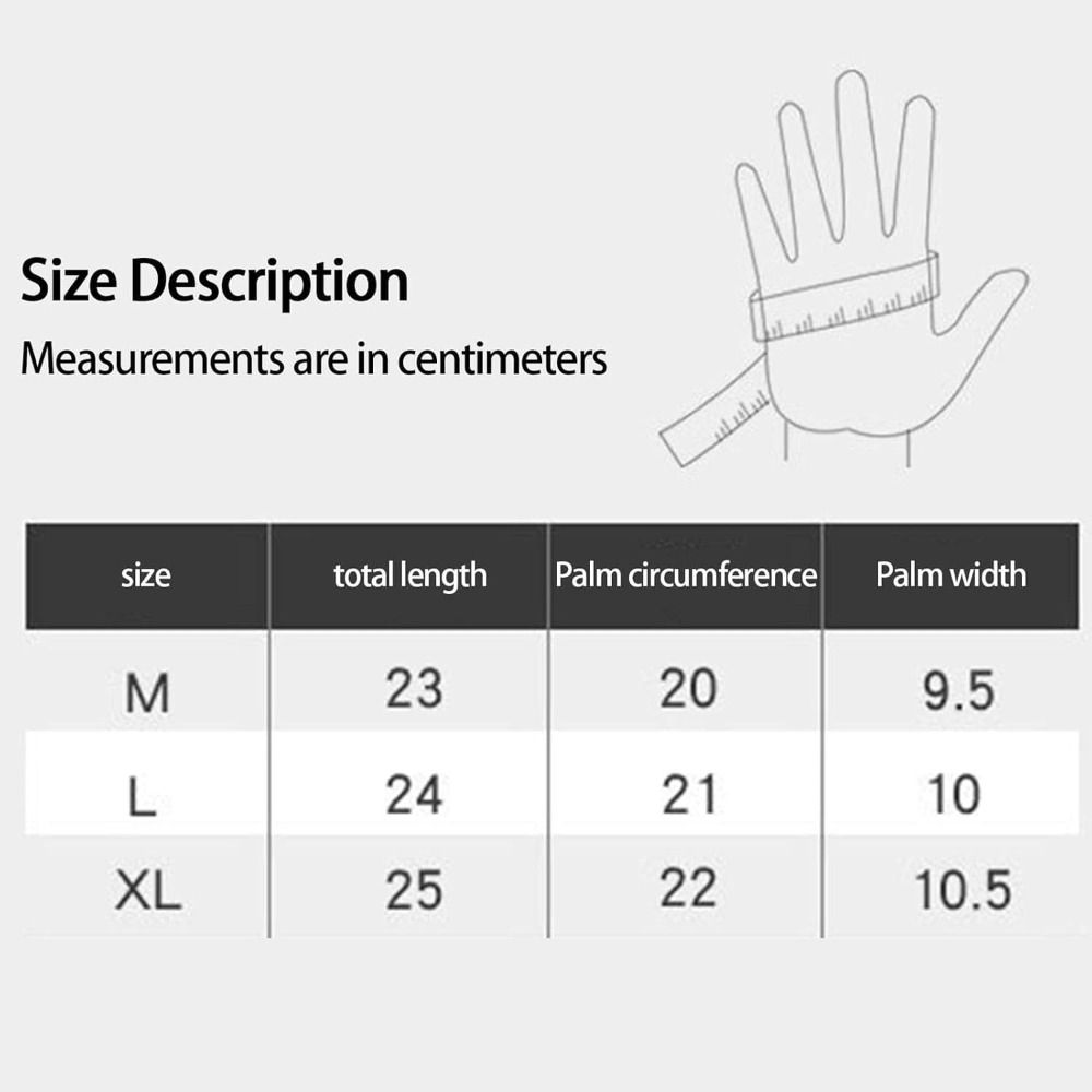 Reusable USB Heated Gloves Polyester Touchscreen Gloves Durable Rechargeable Gloves  for Winter