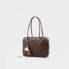Real Leather 2025 And New Style Large Capacity Handbag Messenger Bag Retro Handheld Tote Bag Timeless Single Shoulder Underarm Bag