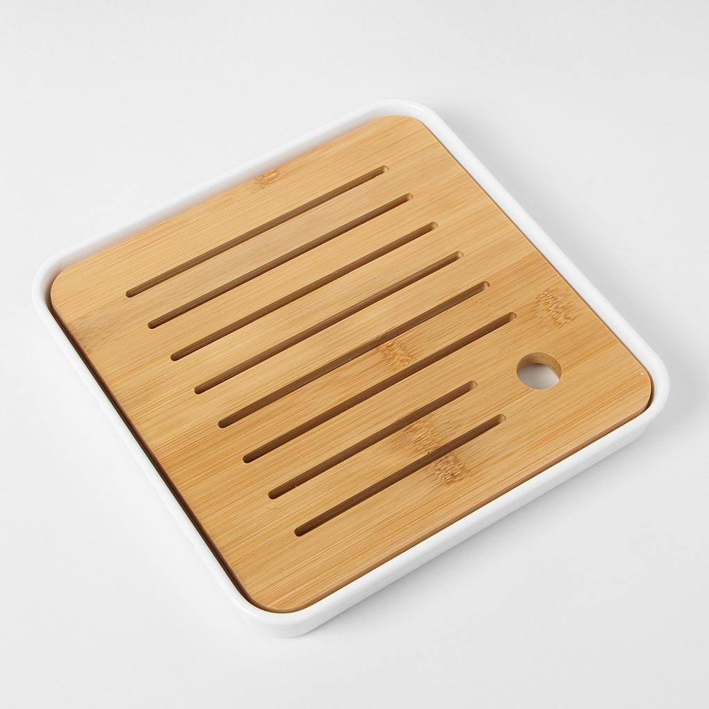 Square Tea Tray (20cm) Drainer Tea Ceremony Tea Table