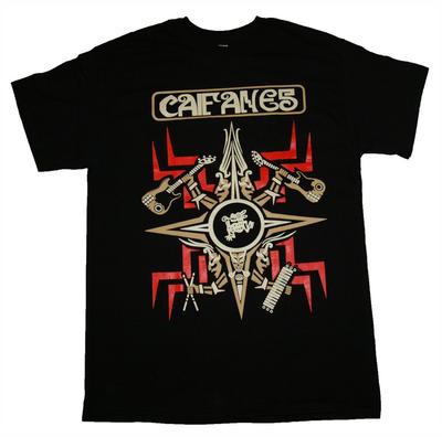 CAIFANES - JAGUARES Chitarre Rock En Español T-SHIRT S-M-L-XL-2XL Nuovo di Zecca