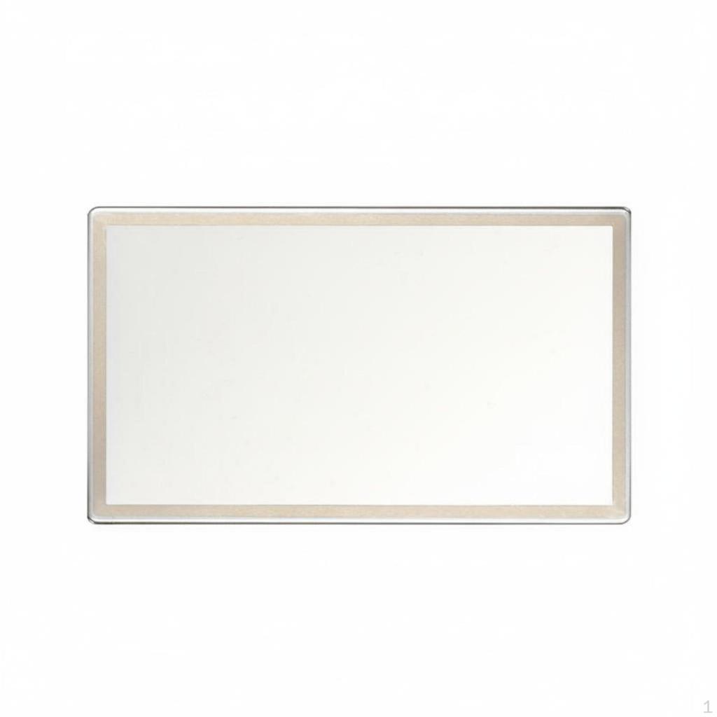 Car Sun Visor Mirror High-Clarity Self-Adhering Makeup Shatterproof