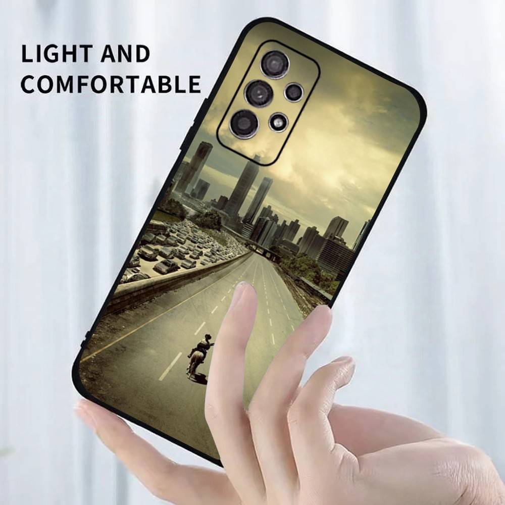 

TWD T-The Walking Dead Phone Case For Samsung S25,S24,S23,S22,S21,S20,S10,Ultra,Plus,Lite,FE,Soft Silicone Black Cover Samsung S25