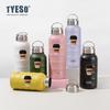Tyeso 1000ml Large Capacity Vacuum Flasks Stainless Steel Thermos Mug Thermal Tumbler Drinks Cup Water Bottle Portable Thermoses with Coffee Sticker