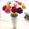 Flori artificiale false Garoafe Floral Buchet de nunta Petrecere Decor de casa Grădină Decor de plante Floare