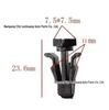 Nissan Car Grille Door Clip Fastener 76882-0M060, Black Nylon