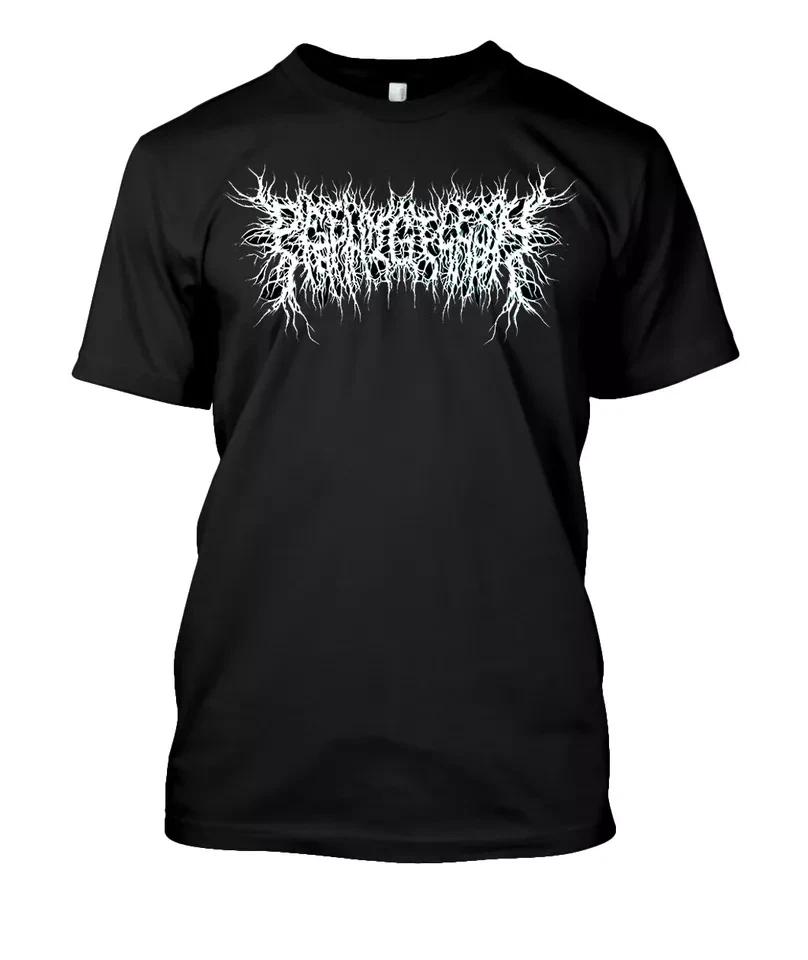 PeelingFlesh Band Amerikanische Weiße Schrift T-Shirt Volle Größe S-5XL TT519 XS black