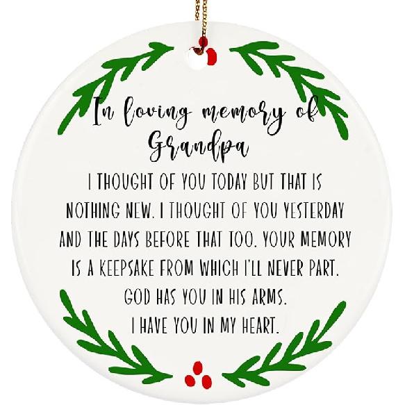 to My Daughter in Law Christmas Ornaments, Daughter-in-Law Christmas Ornament Gifts, Two-Side Printed 3'' Christmas Ornament for Christmas Tree,