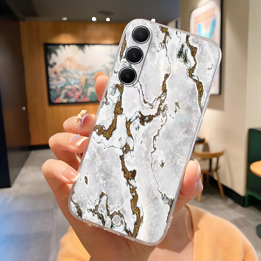 6.7" For Samsung A36 SM-A366E Case Painted Pattern Soft Clear Silicone TPU Cover on For Samsung Galaxy A36 5G A366 Cases Fundas