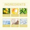 Vitamin C Brightening Facial Cleanser  Hydrating, Soothing Lemon Extract Cleanser